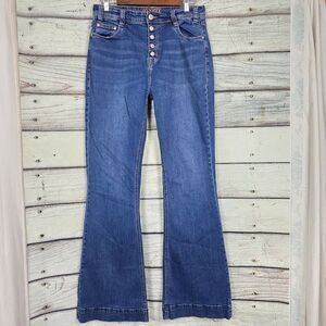 Rock & Roll Cowgirl Womens High Rise Trouser 32x35